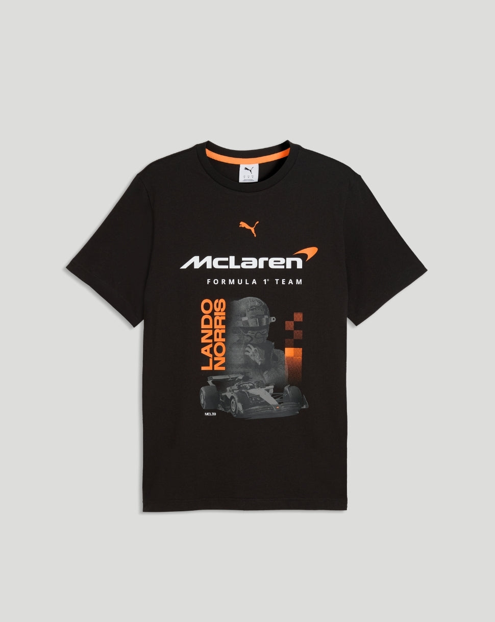 McLaren Men's Norris Core T-Shirt - Black - Black