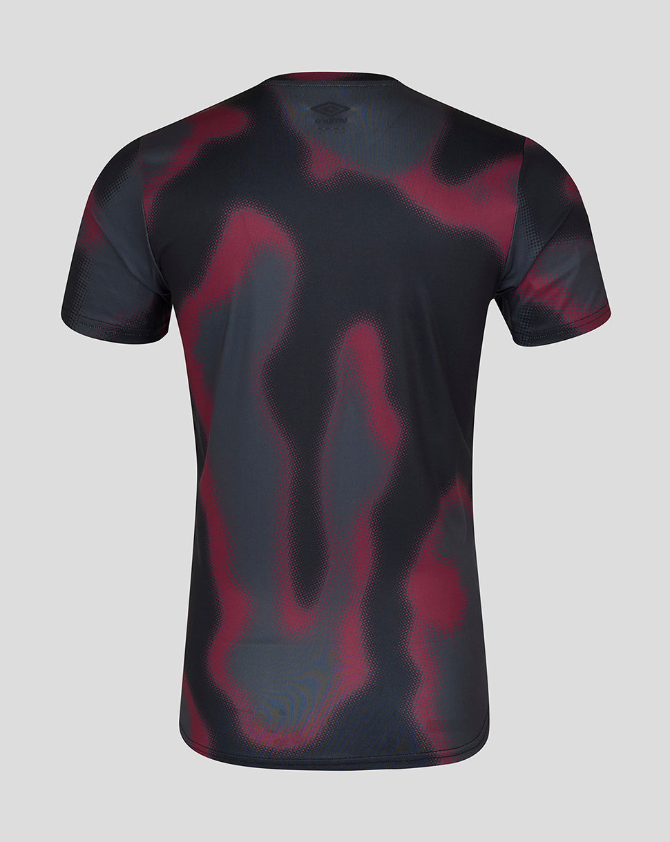 West Ham 24/25 Men's Warm Up Jersey - Black - Black