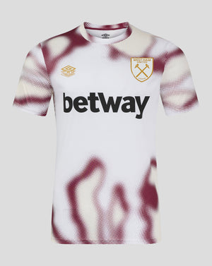 West Ham 24/25 Men's Warm Up Jersey - White