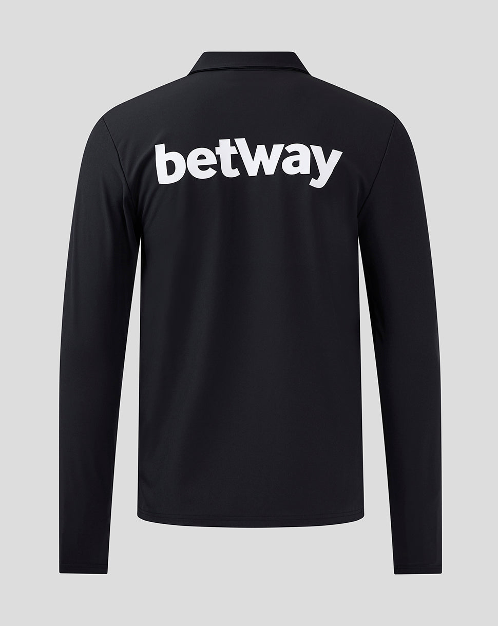 West Ham 24/25 Men's Presentation Jacket  - Black - Black
