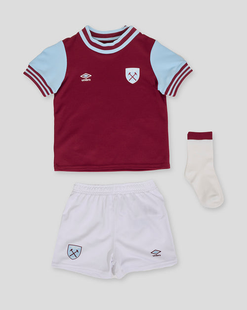 West Ham 24/25 Baby Home Kit - Burgundy