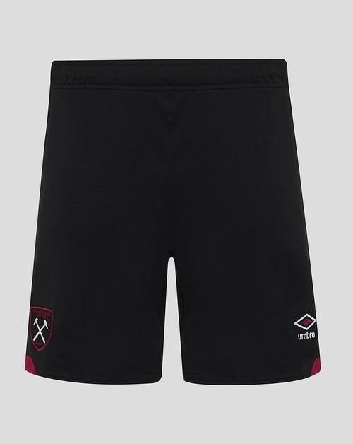 West Ham 24/25 Men's Away Shorts - Black