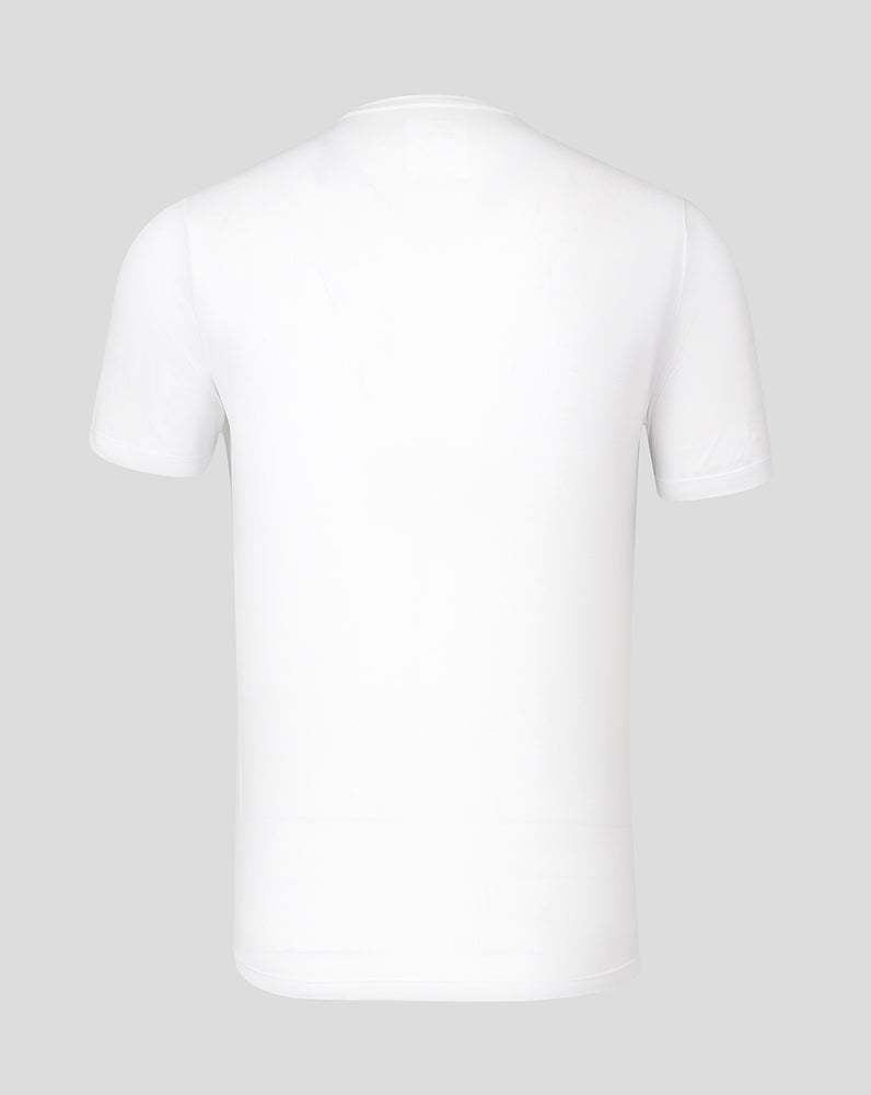 Men’s AMC Short Sleeve Performance T Shirt – White