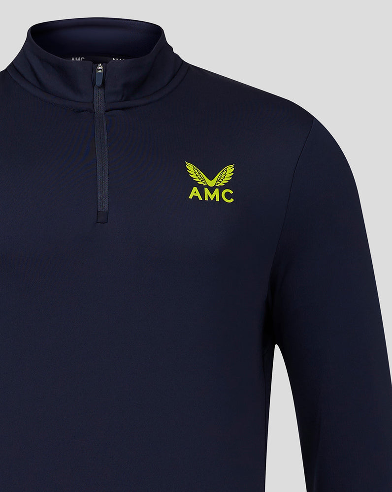Men’s AMC Long Sleeve Core Quarter Zip Top – Midnight Navy