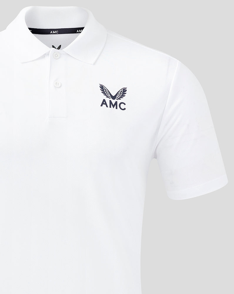 Men’s AMC Core Polo – White