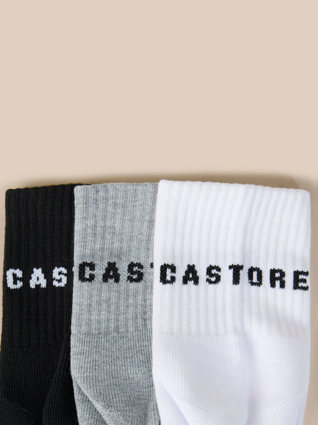 Castore X Druce 3 Pack Quarter Socks - Multi
