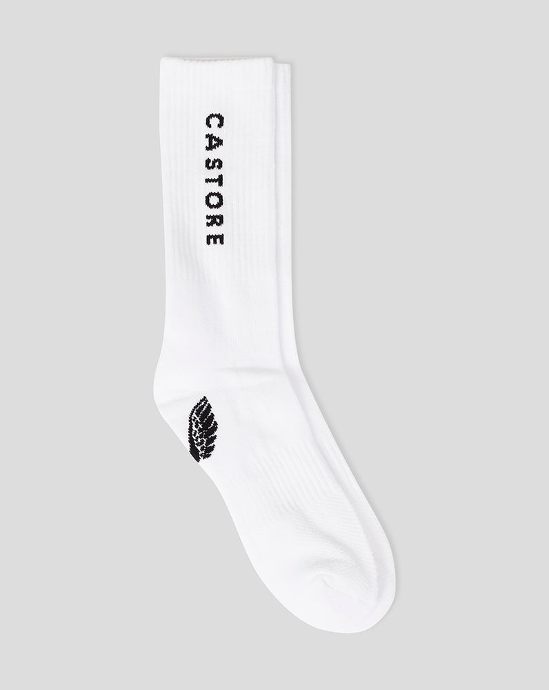 Cushioned Crew Socks 3 Pack - White