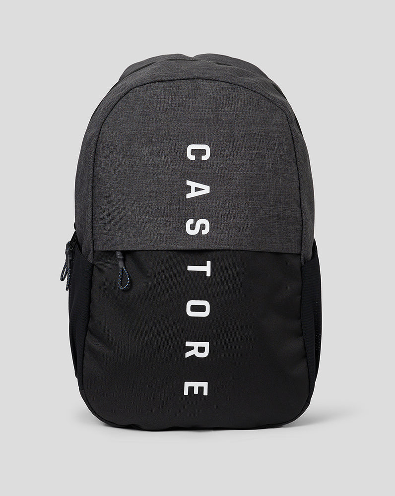 Crew Backpack - Black/Grey Marl – Castore