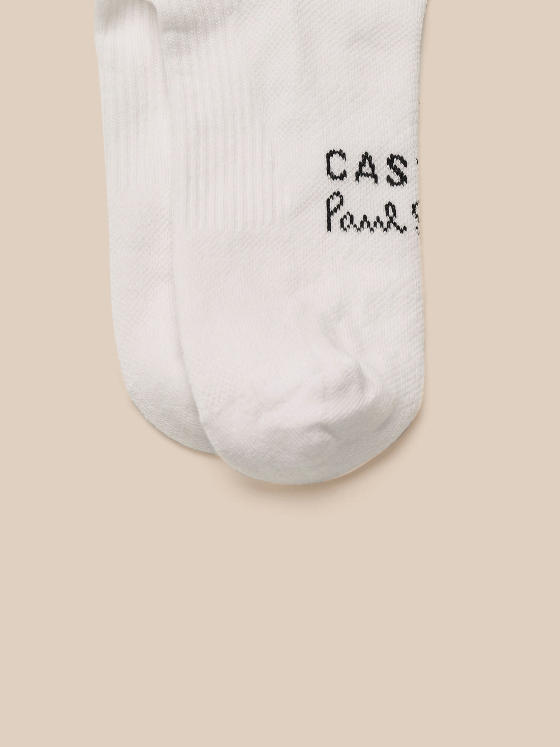 Unisex Castore x Paul Smith 2 Pack Technical Ankle Socks - Off White - Off White
