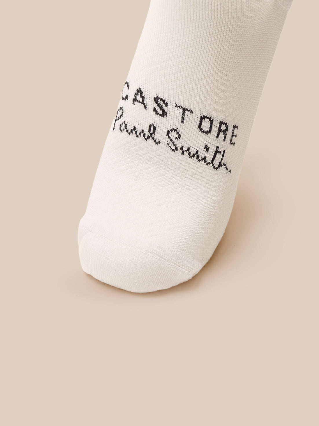 Unisex Castore x Paul Smith 2 Pack Technical Ankle Socks - Off White - Off White
