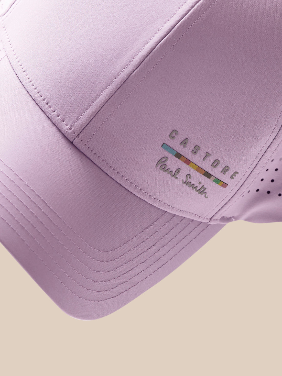 Unisex Castore x Paul Smith Technical Cap - Mauve - Mauve