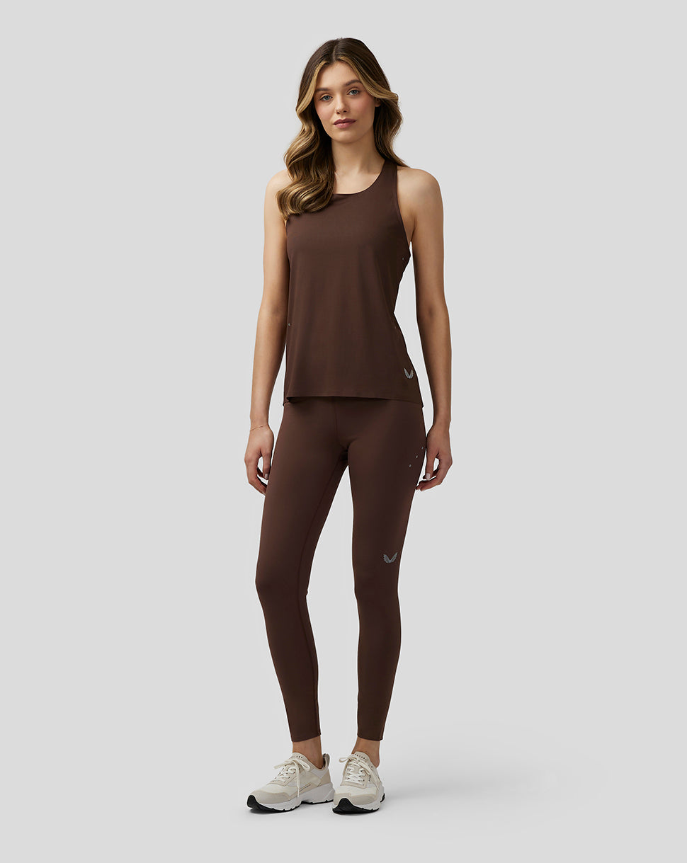 Women’s Zone Breathable Performance Leggings - Brown