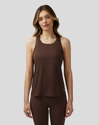 Women’s Zone Breathable Performance Tank - Brown