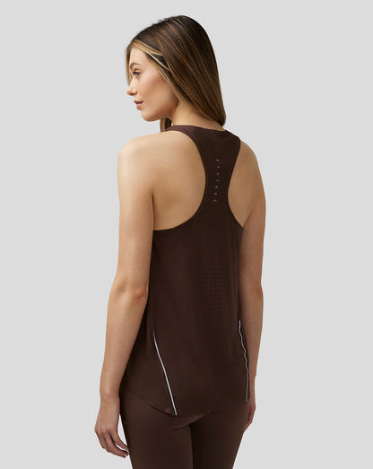 Women’s Zone Breathable Performance Tank - Brown