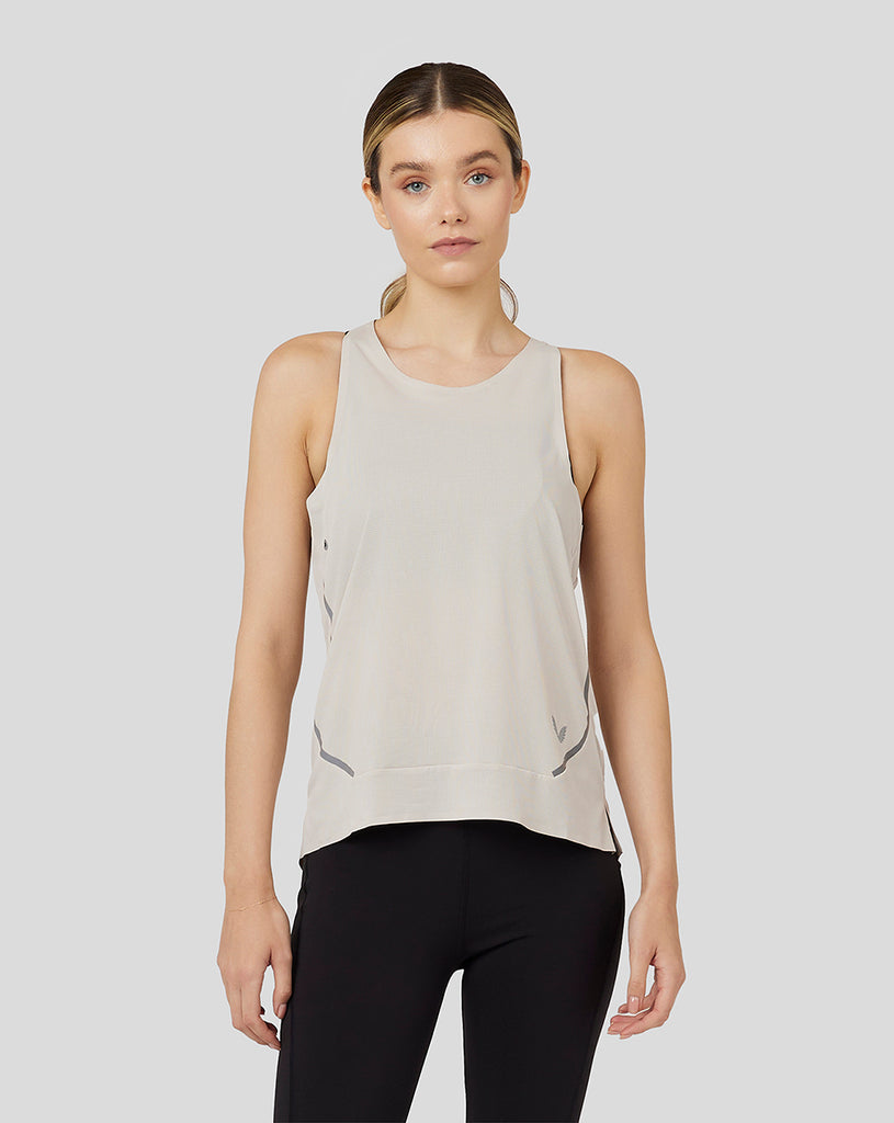 Compression Tank Top for Women - Carbon Gray