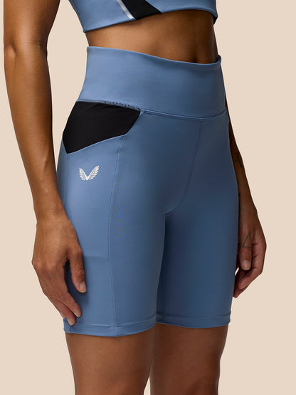 Women’s Apex Training Cycle Shorts – Light Blue