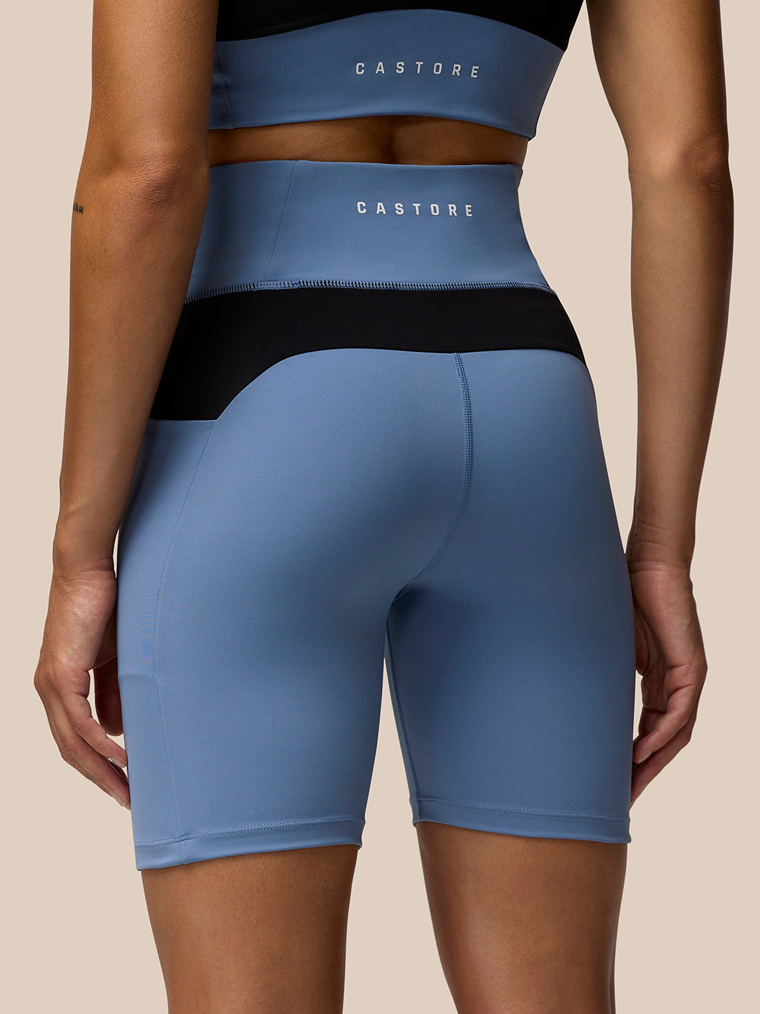 Women’s Apex Training Cycle Shorts – Light Blue