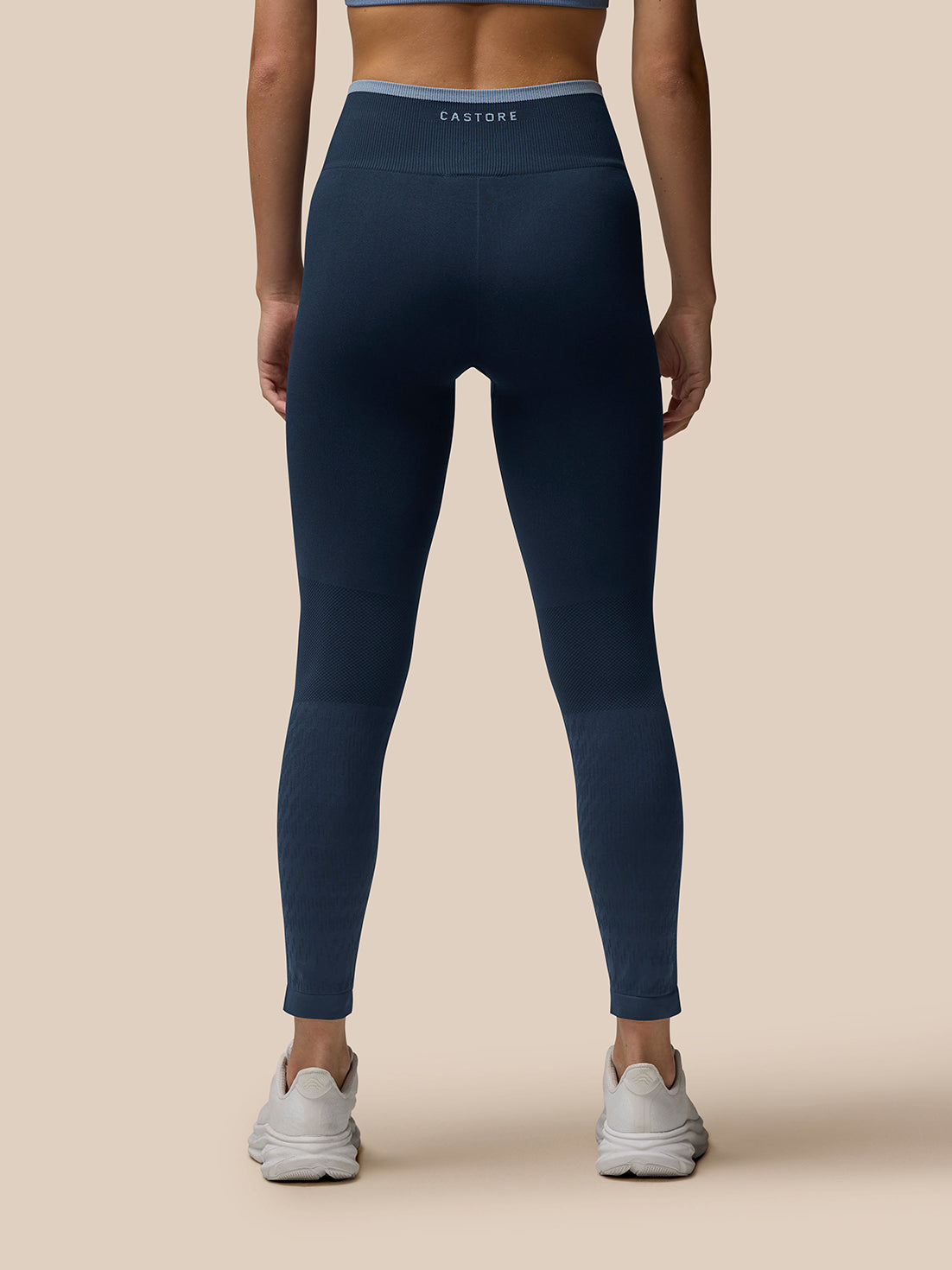 Women’s Flow Training ⅞ Length Seamless Leggings - Navy