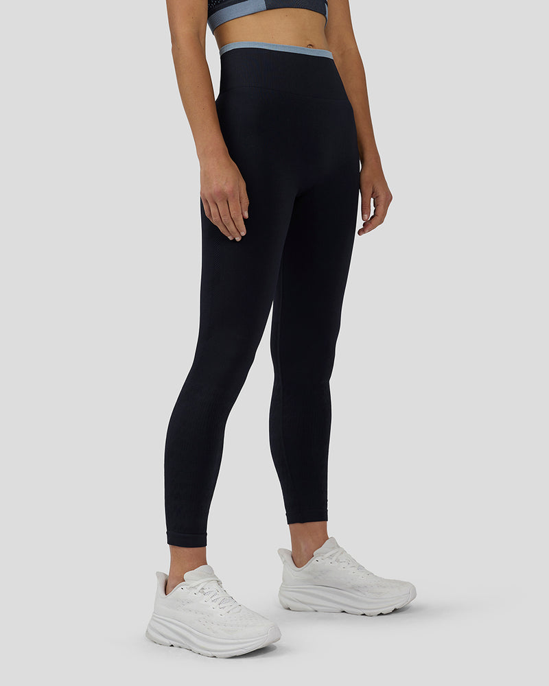 Women’s Flow Training ⅞ Length Seamless Leggings - Navy