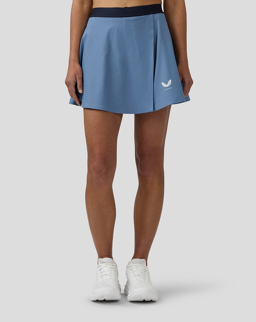 Women's Tennis Performance Skirt -  Light Blue