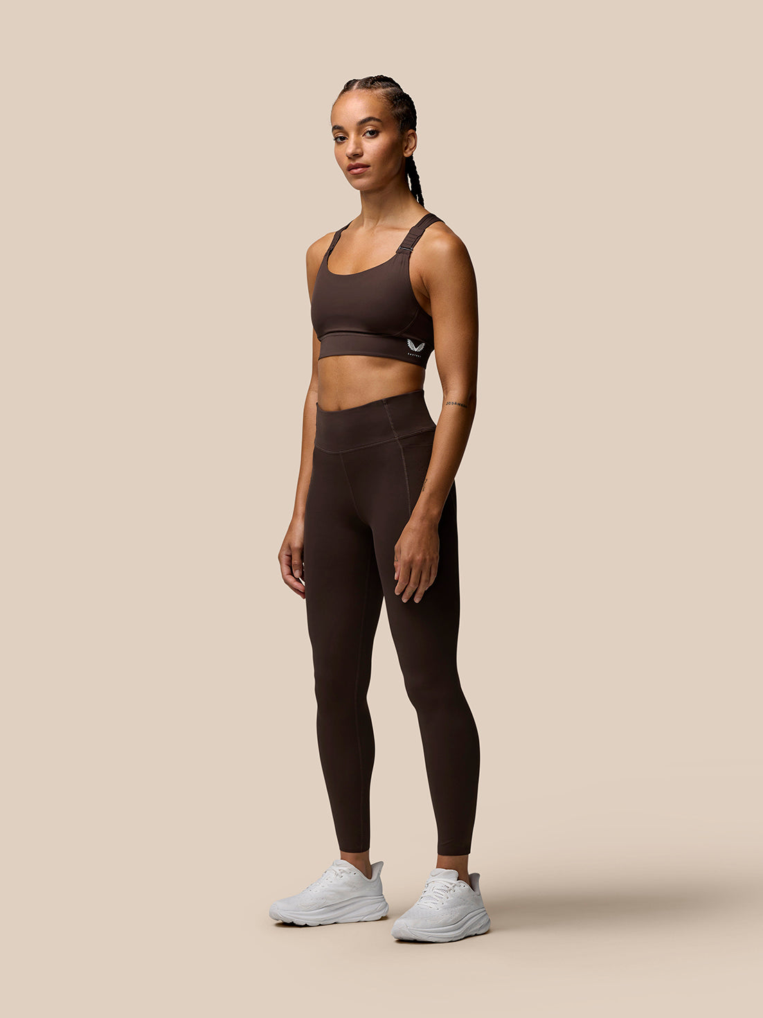 Zone Training Sports Bra - Brown - Brown