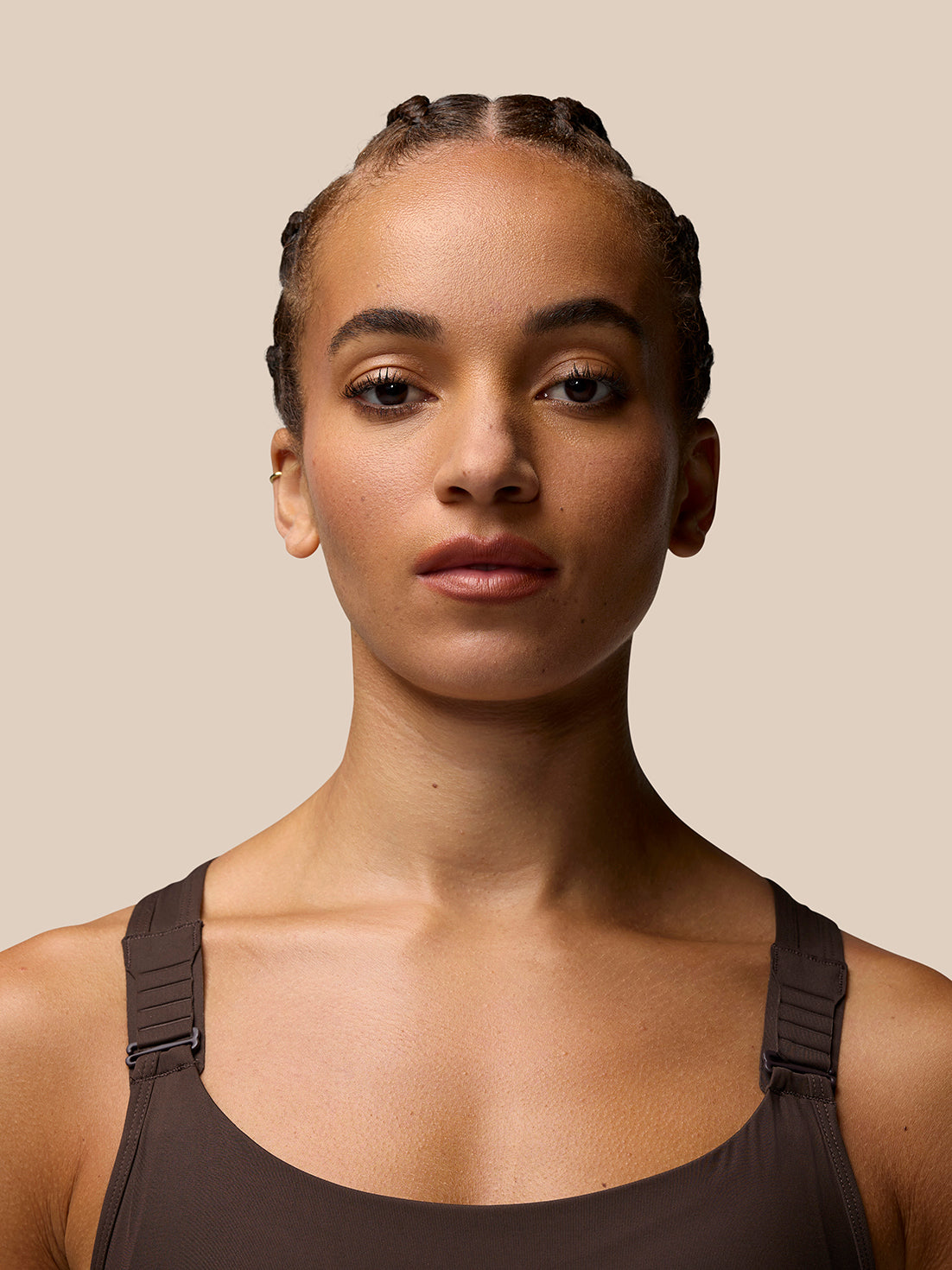 Zone Training Sports Bra - Brown - Brown