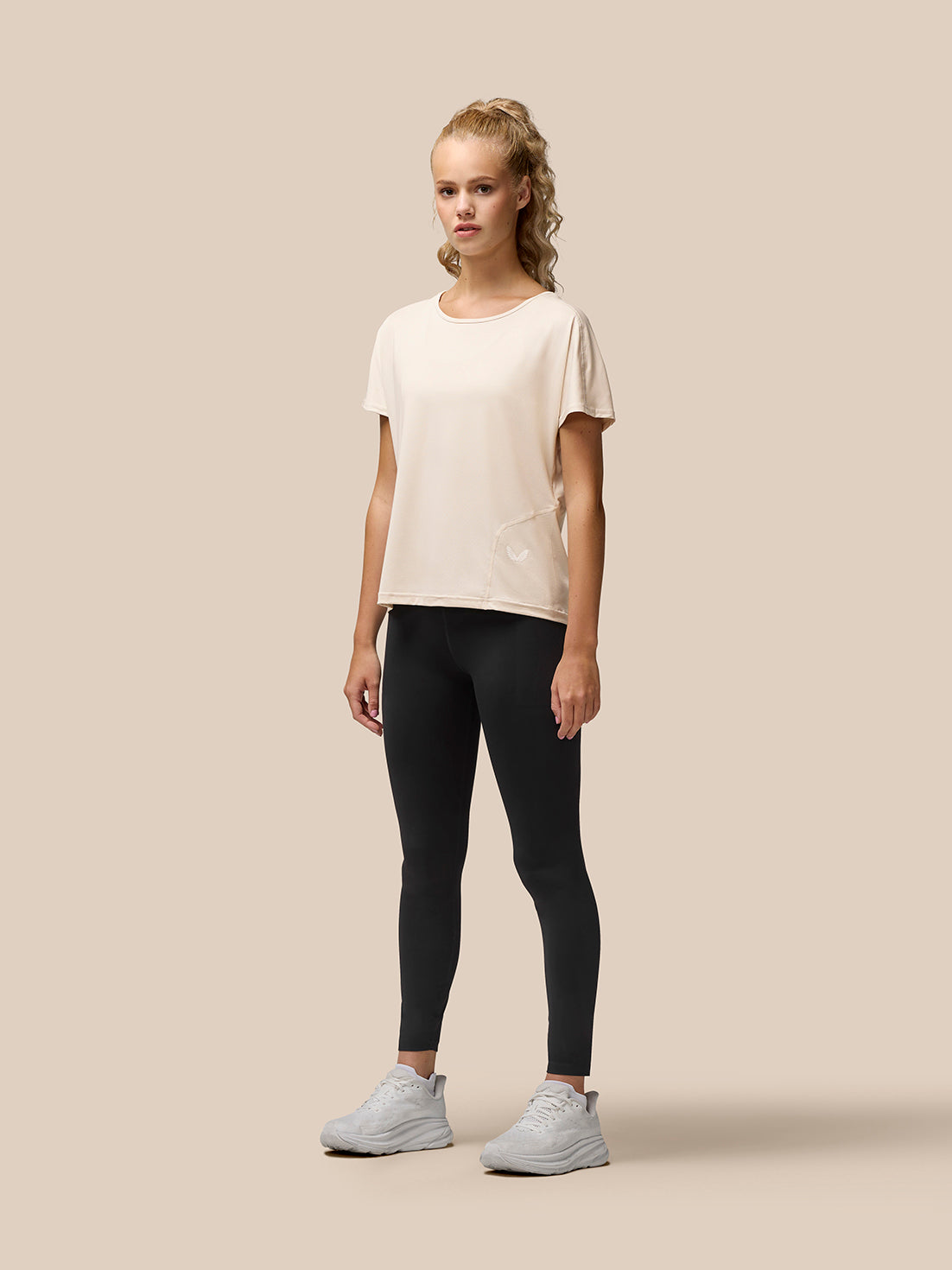 Flow Training T-Shirt - Beige - Beige