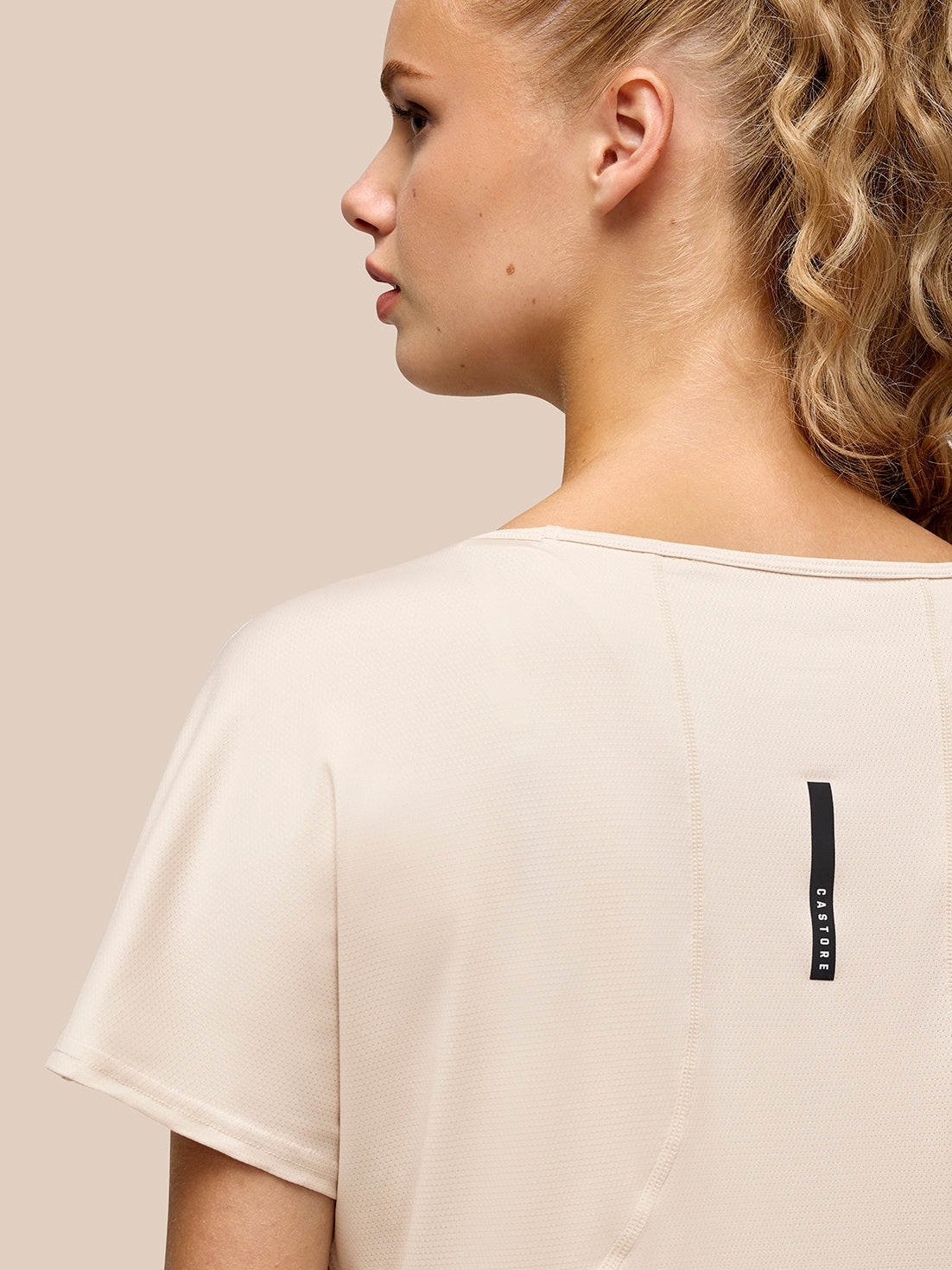Flow Training T-Shirt - Beige - Beige
