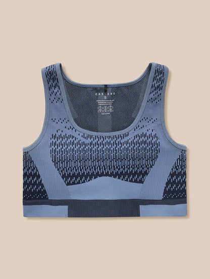 Flow Training Sports Bra - Midnight Navy