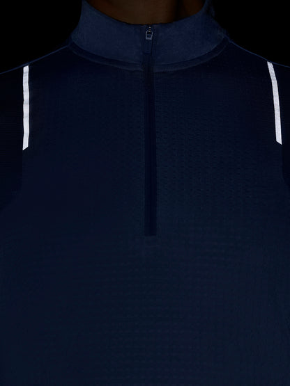 Apex Training 1/4 Zip Top- Light Blue