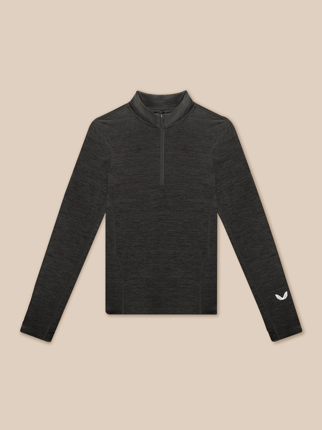 Flow Training 1/2 Zip Top - Black