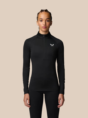 Adapt Training 1/2 Zip Top - Black
