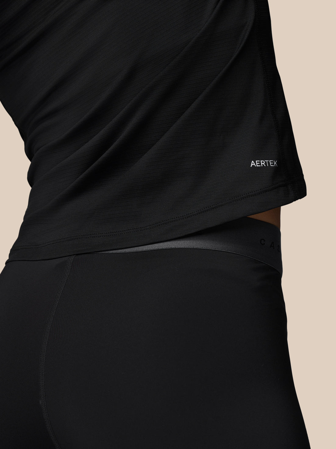 Adapt Training 1/2-Zip-Oberteil - Schwarz - Schwarz