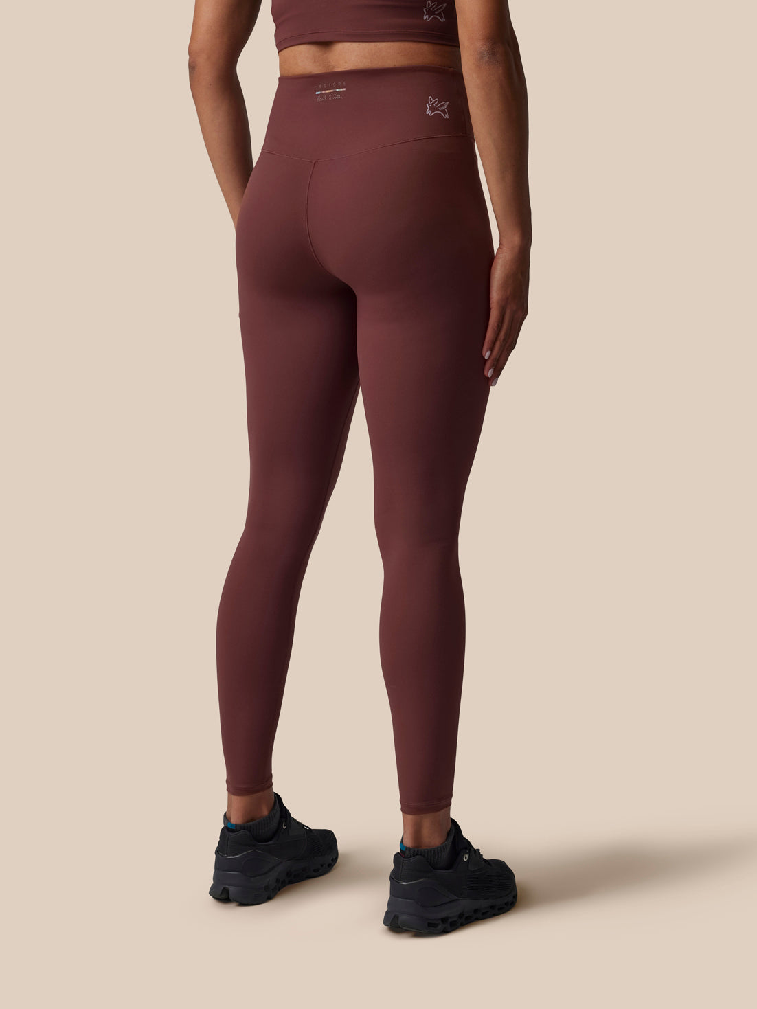 Women's Castore x Paul Smith Slim Fit Performance Leggings - Purple - Deep Damson