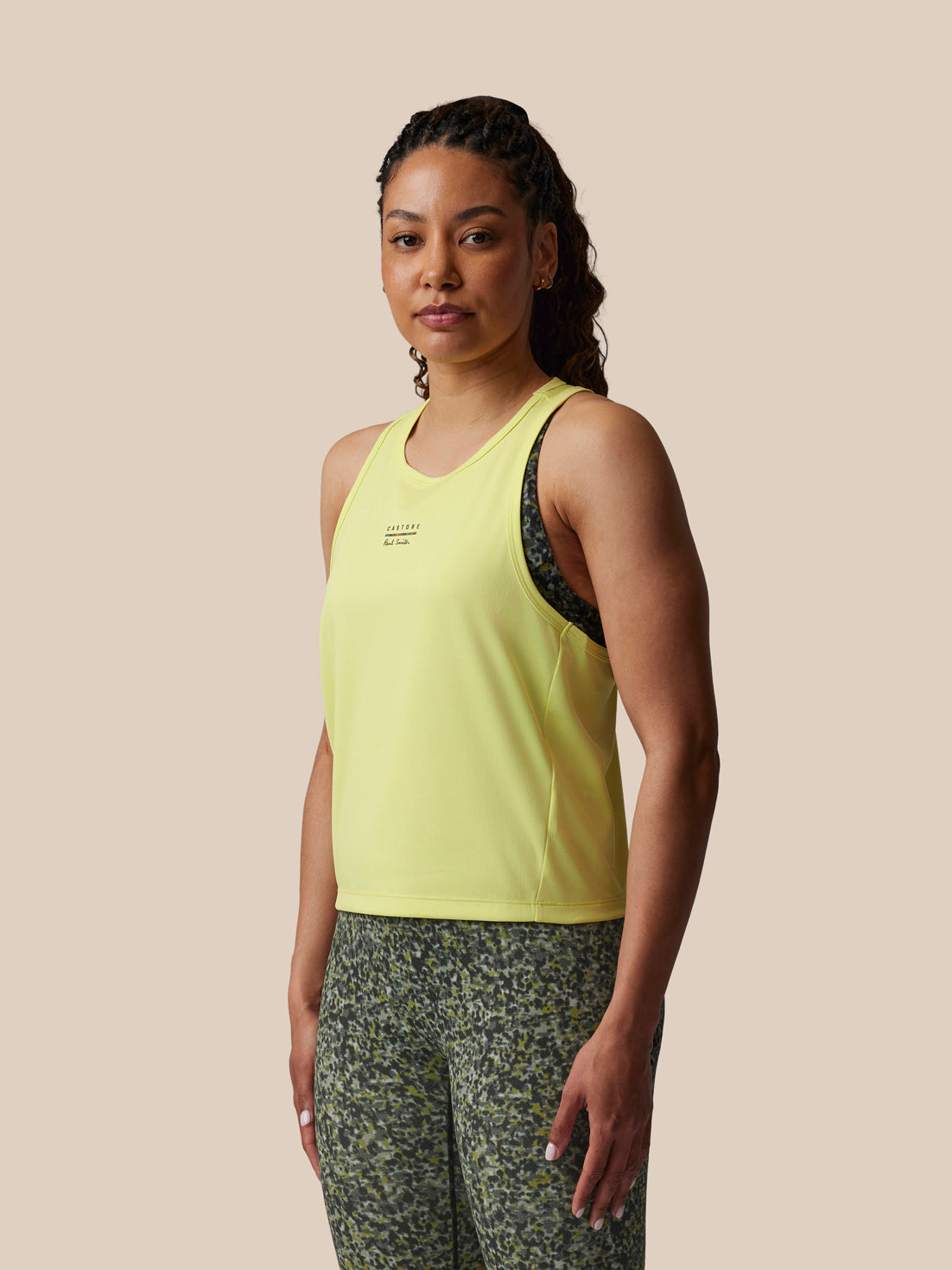 Women’s x Paul Smith Performance Tank Top - Lime - Lime