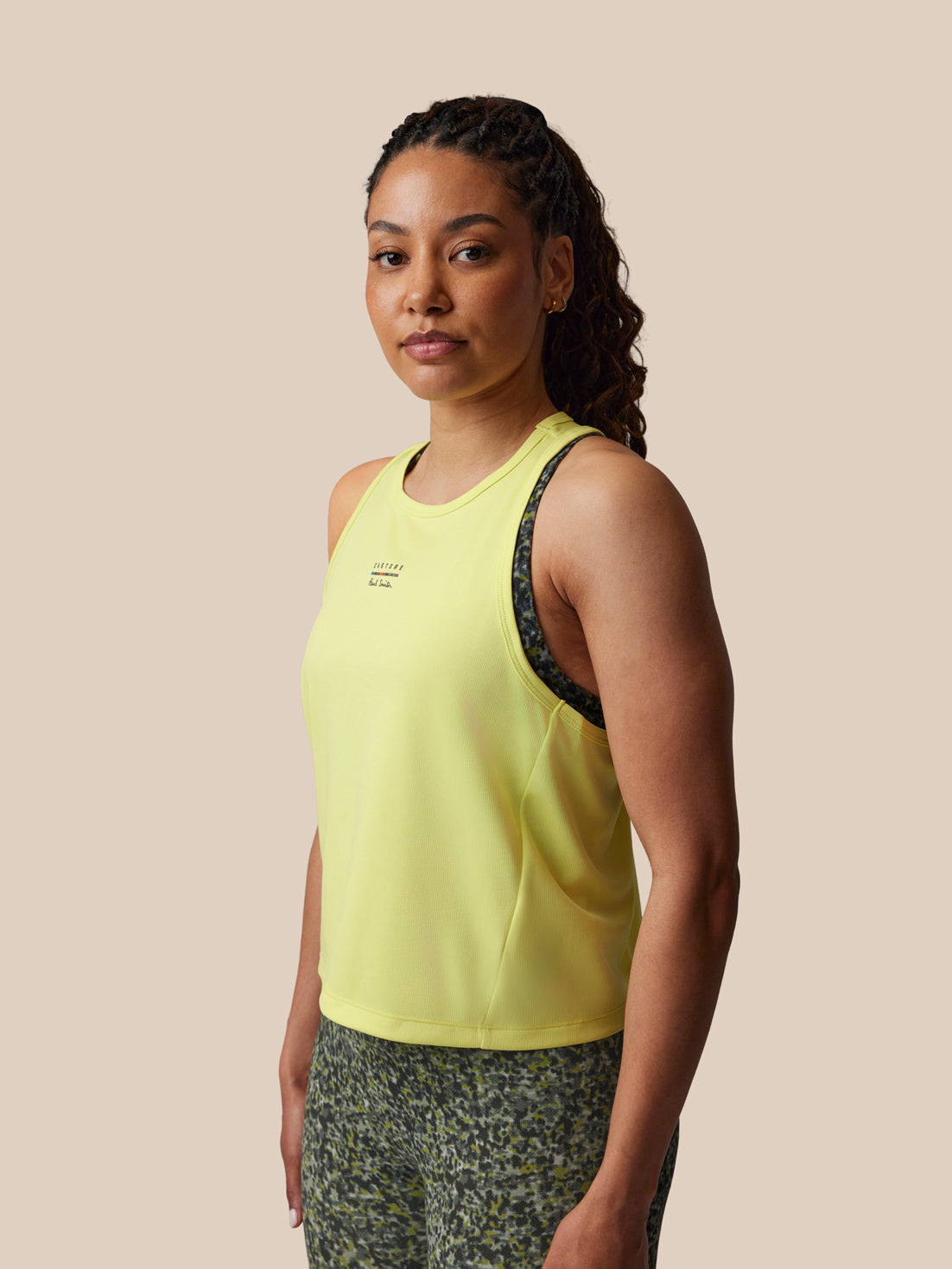 Women’s x Paul Smith Performance Tank Top - Lime - Lime