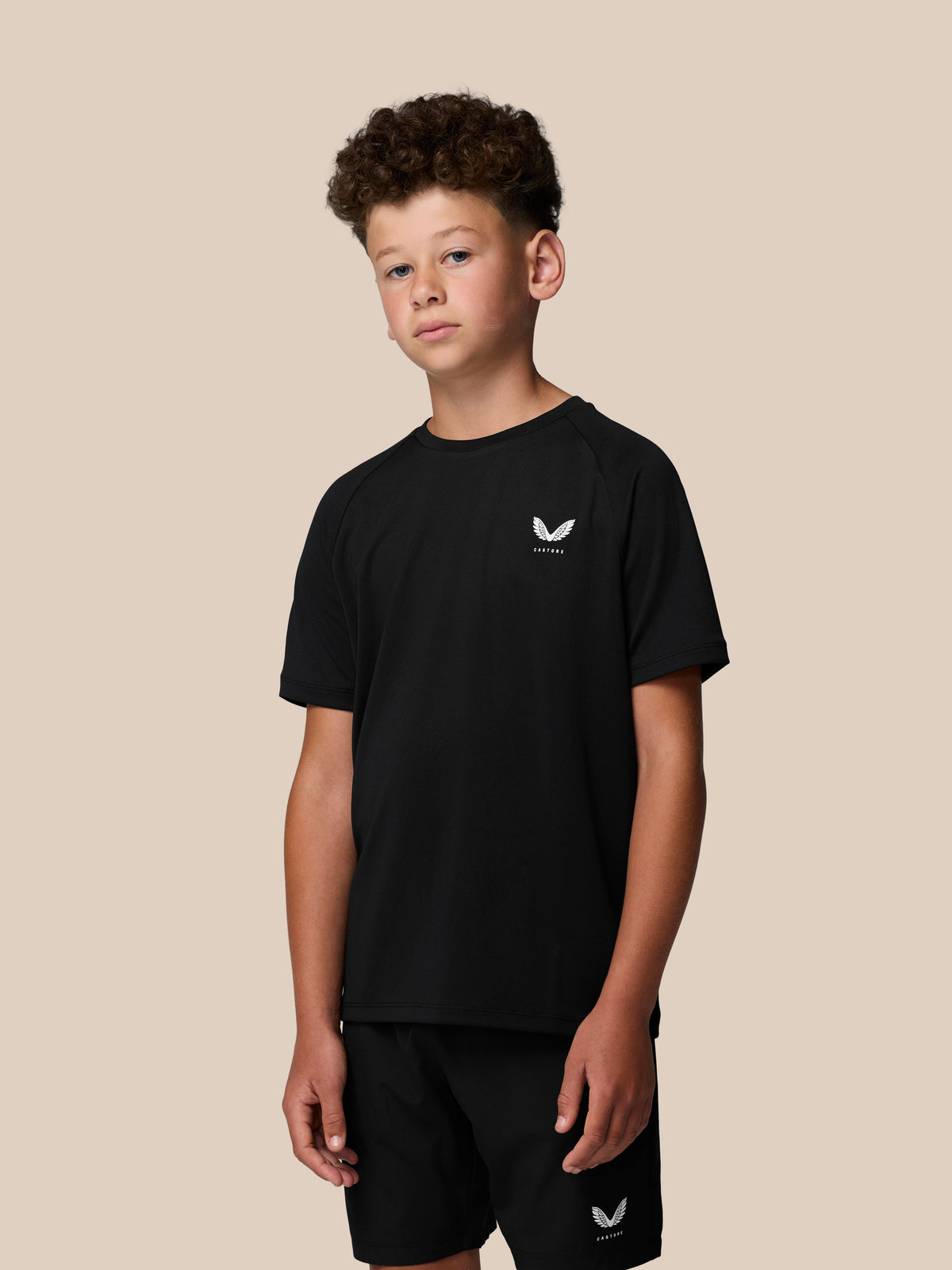 Junior’s Adapt Short Sleeve T-Shirt - Black - Black/White