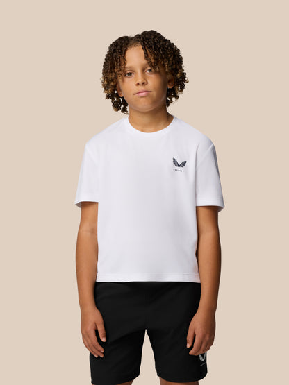 Junior’s Adapt Short Sleeve T-Shirt - White