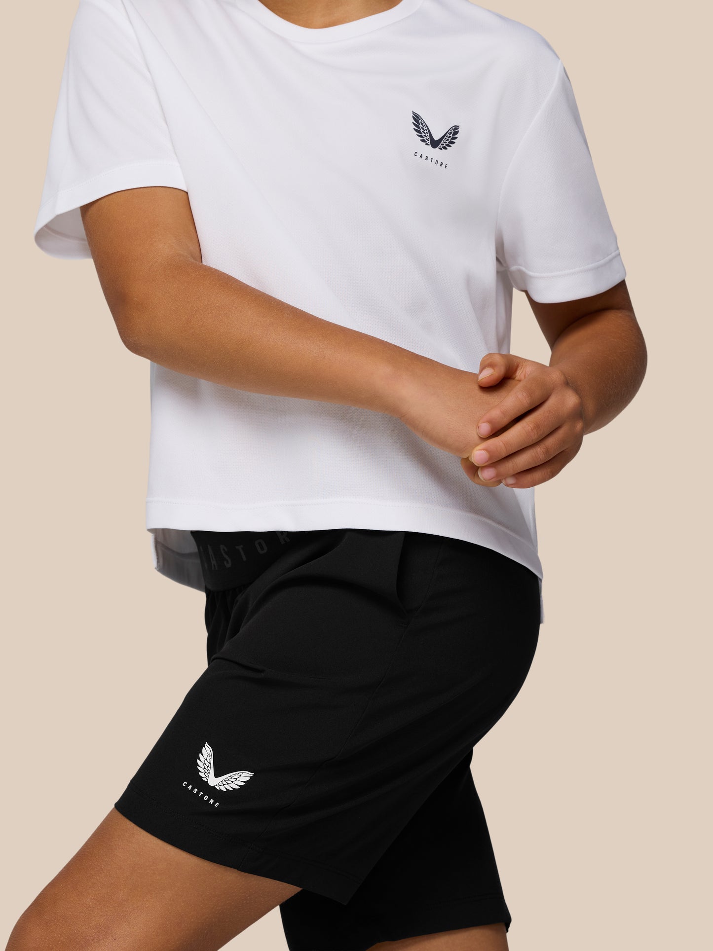 Junior’s Adapt Short Sleeve T-Shirt - White
