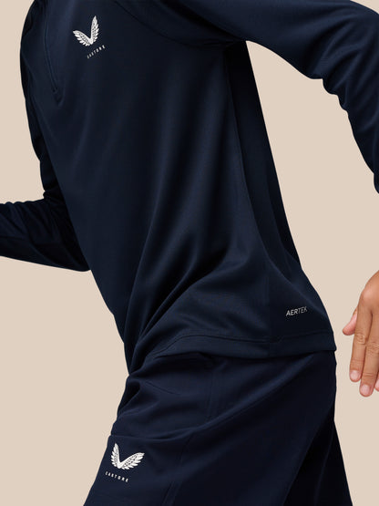 Junior’s Adapt Lightweight Quarter Zip - Navy