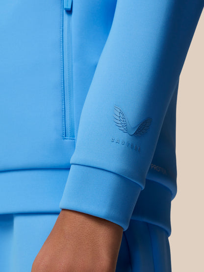 Junior’s Flex Scuba Long Sleeve Hoodie (Unisex) - Cool Blue