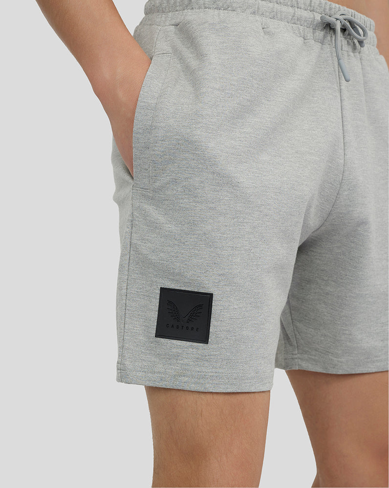 Men's Logo Sweat Shorts - Grey Marl – Castore
