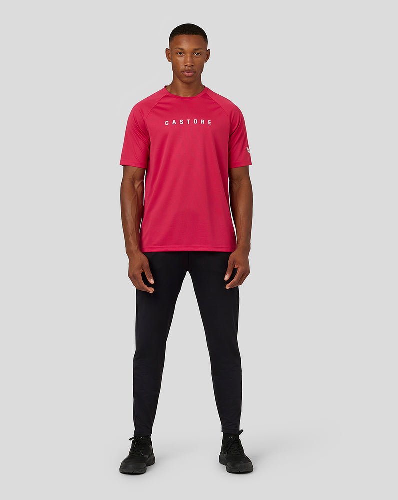Men's Adapt Short Sleeve Raglan T-Shirt - Berry