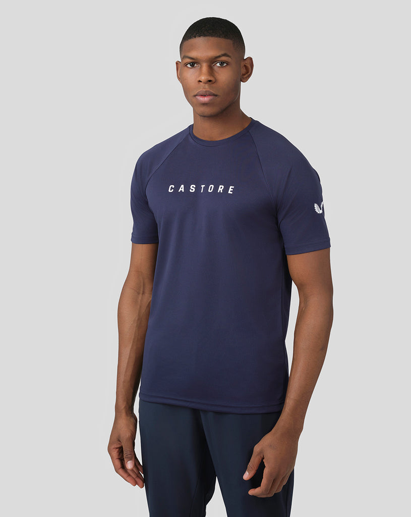 Men's Adapt Short Sleeve Raglan T-Shirt - Navy