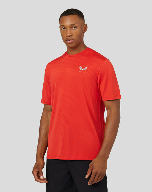 Men's Core Tech T-Shirt - Poppy