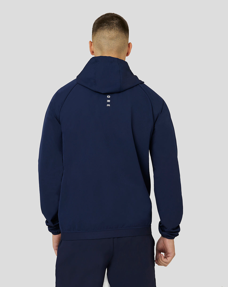 Men's Apex Woven Hoody - Navy