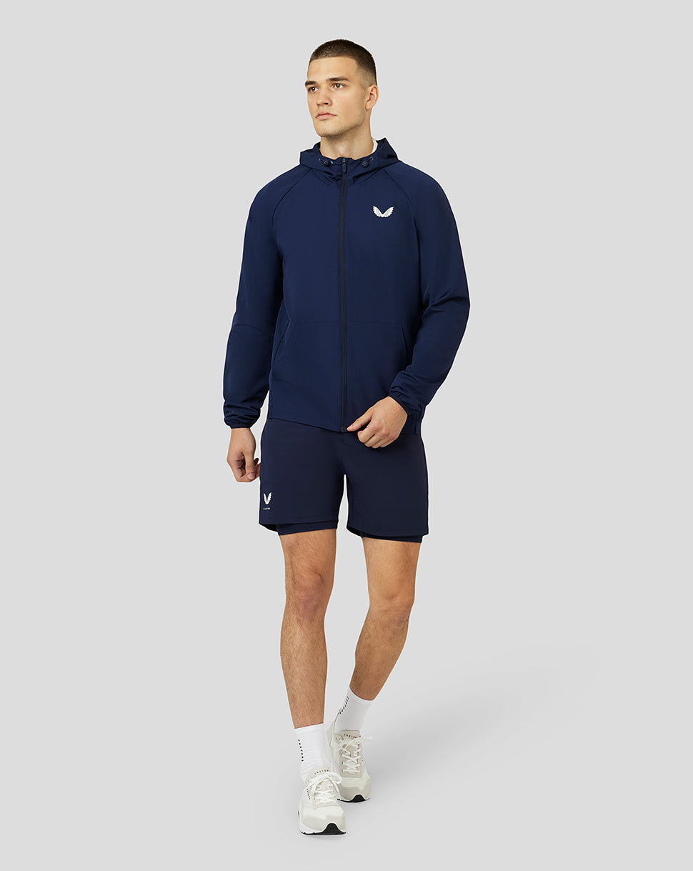 Men's Apex Woven Hoody - Navy