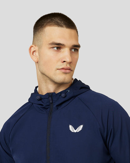 Men's Apex Woven Hoody - Navy