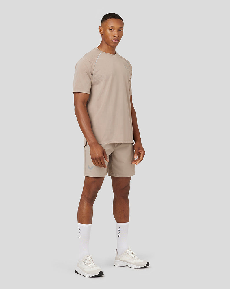 Men’s Light Breathable Woven Shorts - Mushroom Grey