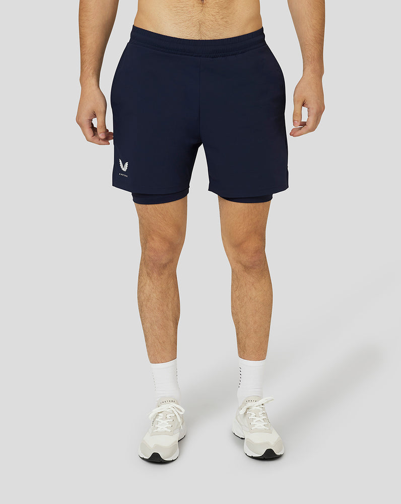 Men’s Apex Lightweight 2-In-1 Shorts – Navy